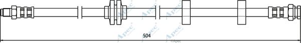 APEC BRAKING Тормозной шланг HOS3657